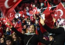 टर्कीमा हजारौँ महिलाको जुलुस