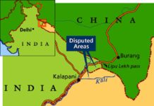 सरकारी लापरवाहीबाट नेपाली नक्सामै कालापानी गायब