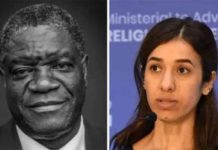 बलात्कार र अन्य दुर्व्यवहारमा परेका महिलालाई नोबल शान्ति पुरस्कार