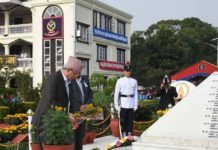 ६३ औं प्रहरी दिवसलाई प्रशंसा गर्दै प्रधानमन्त्री, चूप रहे बादल