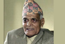 पूर्व प्रधानमन्त्री गिरीको निधन