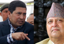 पूर्वराजा ज्ञानेन्द्र र नेकपाका प्रवक्ता नारायणकाजीबीच जम्काभेट