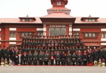प्रधानसेनापतिद्वारा दीक्षान्त समारोहको समापन