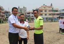 दोश्रो कौस्तुभ कप फुटबल प्रतियोगितामा आयोजक कौस्तुभको जित