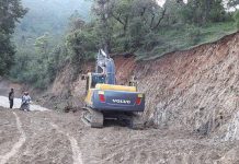 मनसुन सक्रिय भएसँगै मध्यपहाडी लोकमार्गको काम एक महीनाका लागि रोकियो