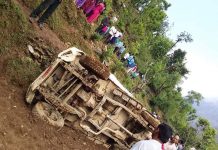 डोटीमा जीप दुर्घटना हुँदा ६ जना घाइते