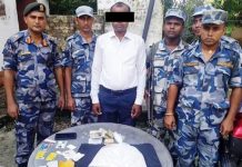 १५ किलो चाँदी तस्करी गर्ने पक्राउ