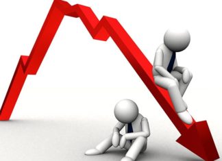 नेप्से परिसूचकमा दोहोरो अङ्कको गिरावट