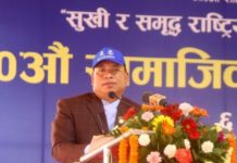 ‘समृद्ध नेपाल, सुखी नेपाली’को आकांक्षा पूरा गर्न उपराष्ट्रपतिको आग्रह