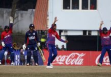 नेपाल ओमानसँग ८ विकेटले पराजित