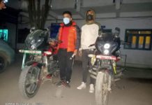 नयाँबजार र बालाजुबाट मोटरसाइकल चोरी गर्ने २ जना पक्राउ