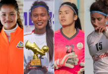 पाकिस्तानमा नेपालका चार महिलाले फुटबल खेल्ने