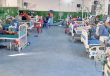 भेरी अस्पतालका काेभिड १९ संक्रमित अक्सिजनको भरमा मृत्युसँग लडाइँ