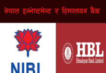 इन्भेष्टमेन्ट र हिमालयन बैंकको को सेयर कारोबार रोक्का
