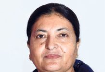 राष्ट्रपतिबाट सवारी दुर्घटनामा परी निधन भएकाप्रति श्रद्धाञ्जलि