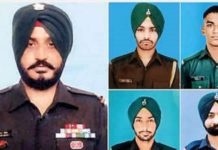 आतंककारीको आक्रमणमा पाँच भारतीय सेनाको मृत्यु