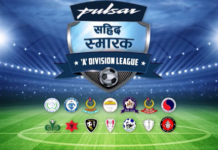 आजबाट सहिद स्मारक ए डिभिजन फुटबल लिग सुरु