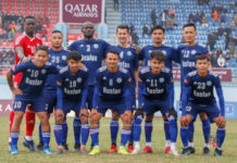 थ्रीस्टार ए डिभिजन लिगमा शीर्ष ४ मा परेन