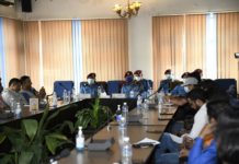 नेपाल प्रहरी प्रधान कार्यालयमा पत्रकार भेटघाट