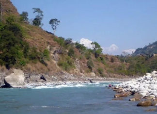 कालीगण्डकी संरक्षणमा दलको मौनताप्रति विरोध