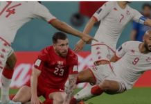 विश्वकप २०२२ मा डेनमार्क र ट्युनिसियाले अंक बाडे