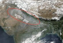 भारतका किसानले पराल जलाउँदा नेपालमा प्रदूषण