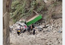 पुलबाट ट्रक खस्दा एकको मृत्यु