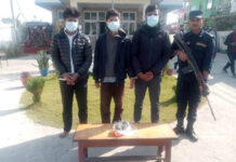 आदित्य होटेलबाट साढे दुई किलोग्राम युरेनियमसहित तीन पक्राउ