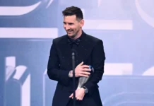 मेसीले जिते फिफा उत्कृष्ट वर्ष पुरूष खेलाडी