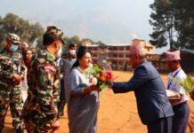 राष्ट्रपति भण्डारी बागलुङमा