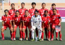 २० वर्षमुनिको साफ महिला च्याम्पियनशिप फुटबलमा नेपाल फाइनल पुग्याे
