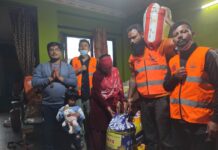 धादिंगको विकट ठाउँका बासिन्दाहरुका लागि ३५ बोरा चामल सहयाेग