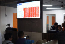 नेप्से दोहोरो अंककाे गिरावट