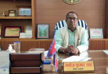 जनकपुरका मेयर मनोजकुमार साहलाई कांग्रेसले कारबाही नगर्ने