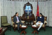 सभामुख घिमिरे र उत्तर कोरियालका राजदूतबीच भेटवार्ता