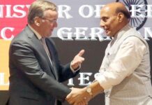 चारदिने भारत भ्रमणमा जर्मनका रक्षामन्त्री पिस्टोरियस
