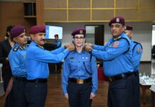 ८८ जना प्रहरी अधिकृतहरुलाई दर्ज्यानी चिन्ह प्रदान