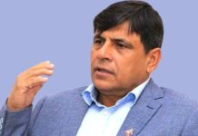 घनश्याम भूसाल एस पार्टीकाे संयोजक