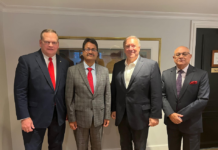 परराष्ट्रमन्त्री साउद र अमेरिकी पूर्वविदेशमन्त्रीबीच भेट