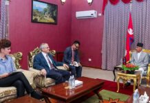 राष्ट्रपति पौडेल र इजरायलका राजदूत गोल्डबर्गबिच शिष्टाचार भेट