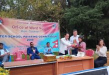 गोदावरीमा वडास्तरिय अन्तर विद्यालय चित्रकला प्रतियोगिता सम्पन्न