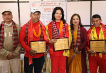 तेक्वान्दोमा कांस्य पदक जितेकी पलेशा गोवर्धनलाई शुक्रबार नगदसहित सम्मान