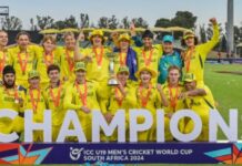 अष्ट्रेलियाले जित्याे आईसिसी यु-१९ विश्वकपको उपाधी