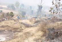 आगलागी हुँदा २४ घर जलेर नष्ट