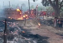 आगो निभाउने क्रममा जलेर दुई जनाको मृत्यु