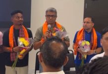 नेदरल्याण्डसँग भिड्नुअघि नेपाली टाेलीले टेक्सासको पशुपतिनाथ मन्दिर तथा बौद्ध विहारको दर्शन