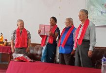 प्राचिन “सुवर्ण प्रभाव सूत्रम्” को अनुदित ग्रन्थ विमोचित