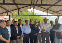 मध्यभोटेकोशीको प्रसारण लाइन निर्माण अगाडि बढाउने