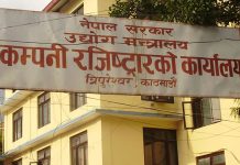 कम्पनी रजिस्ट्रारको अनलाइन दर्ता सेवा बन्द