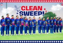 अमेरिकालाई तेेस्राे खेलमा पराजित गर्दै पहिलाे टी २० मा नेपालकाे क्लीन स्वीप